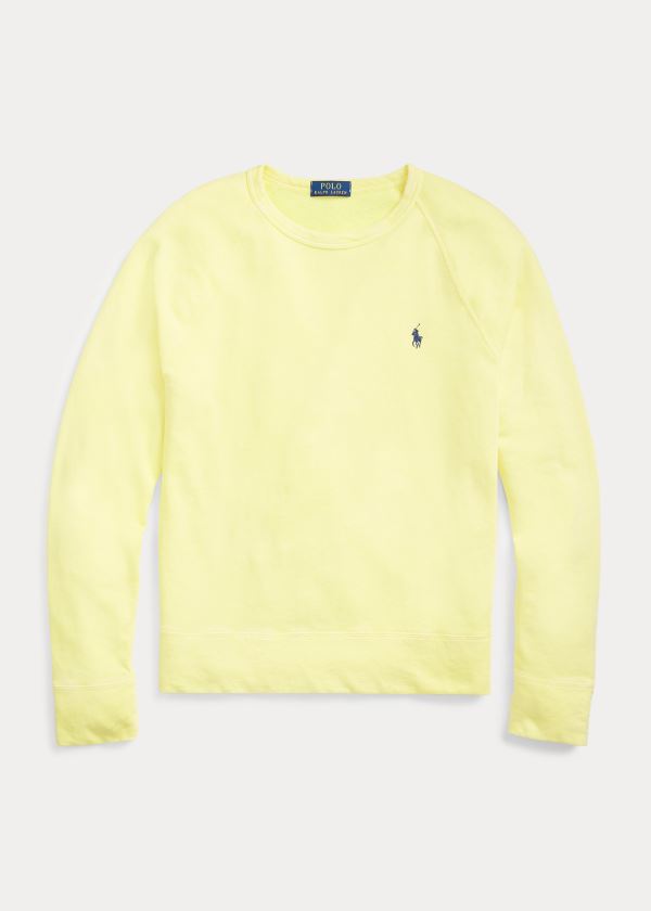 Sudaderas Polo Ralph Lauren Hombre Amarillos - Cotton Spa Terry - COJRV4675